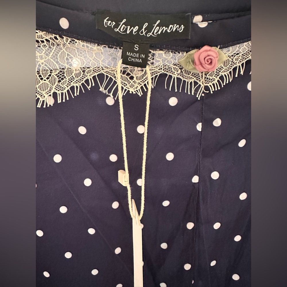NWT For Love & Lemons Babette Capri Pants - Picture 6 of 8